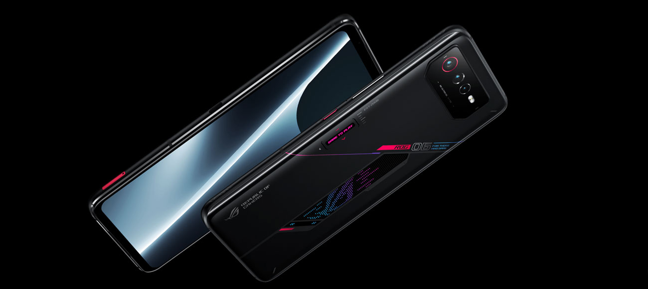 ASUS ROG Phone 6 Gehäuse und Display