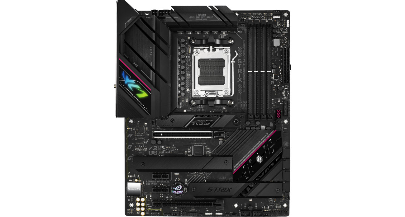 ASUS ROG STRIX B650E-F GAMING WIFI Chłodzenie