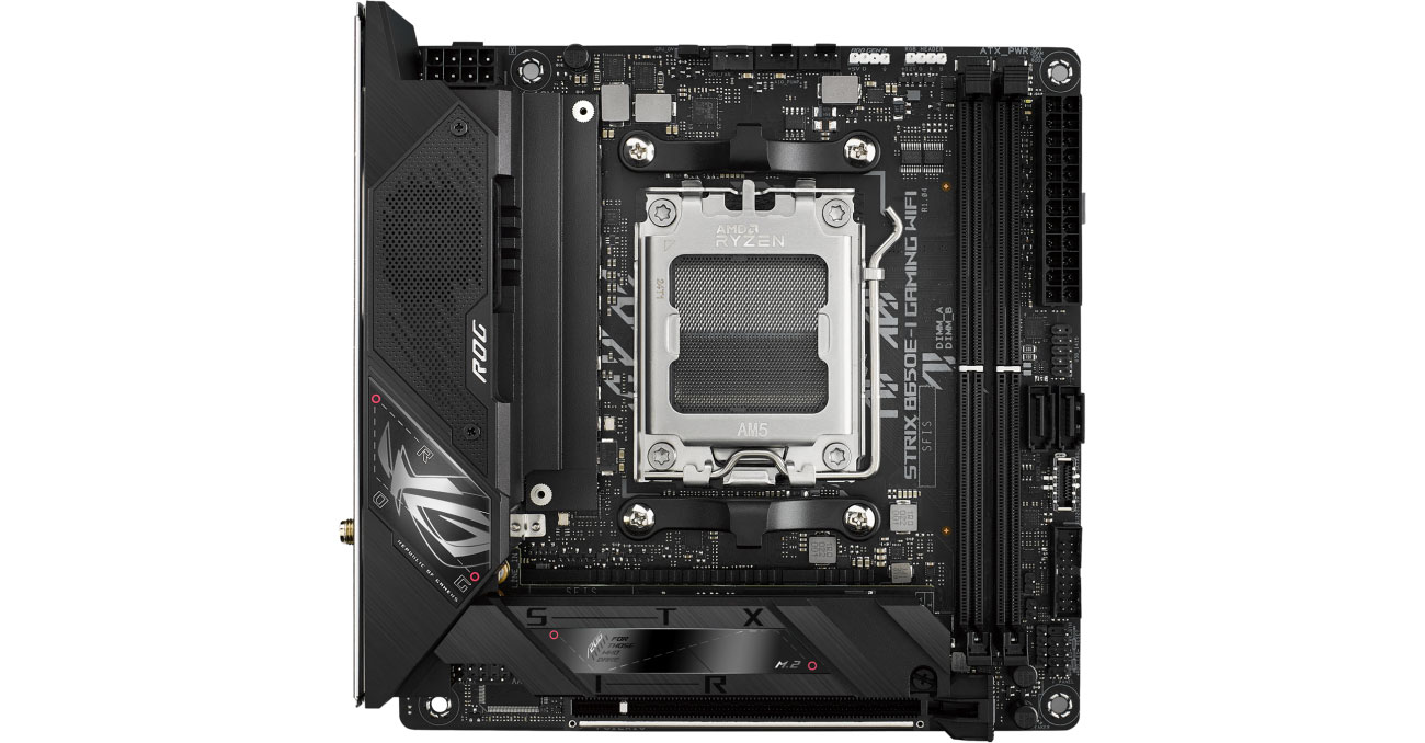 ASUS ROG STRIX B650E-I GAMING WIFI Chłodzenie