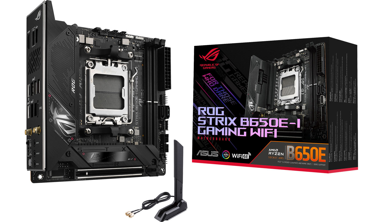 ASUS ROG STRIX B650E-I GAMING WIFI Płyta główna box