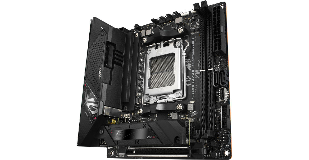 ASUS ROG STRIX B650E-I GAMING WIFI Złącza