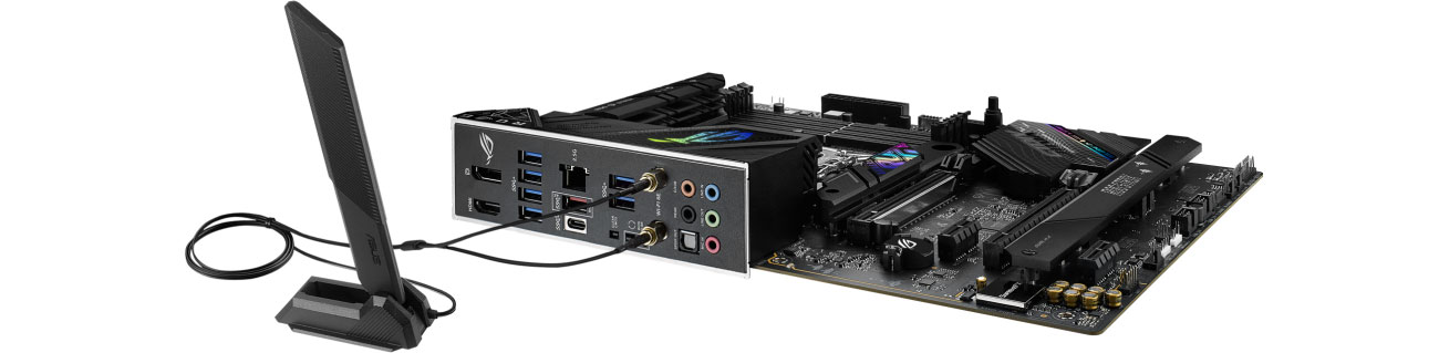 ASUS ROG STRIX B760-F GAMING WIFI Porty