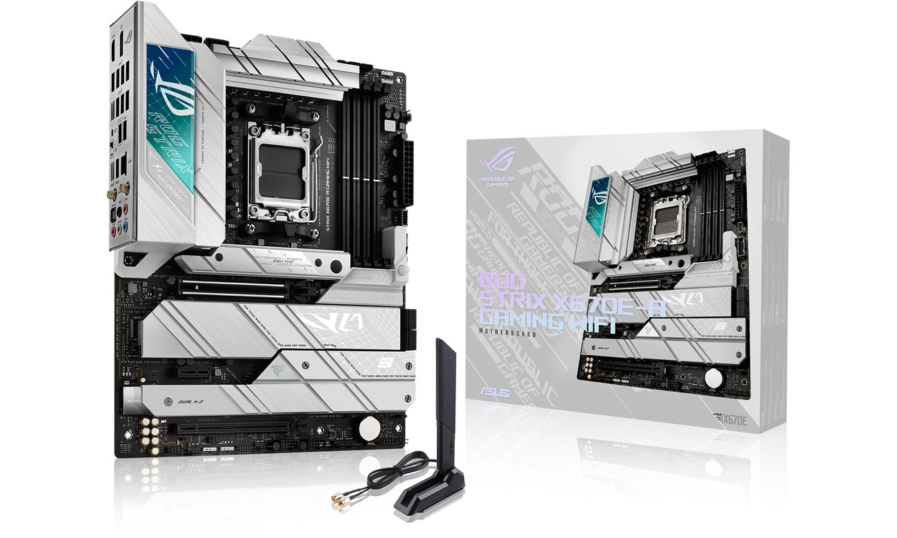ASUS ROG STRIX X670E-A GAMING WIFI Płyta główna box