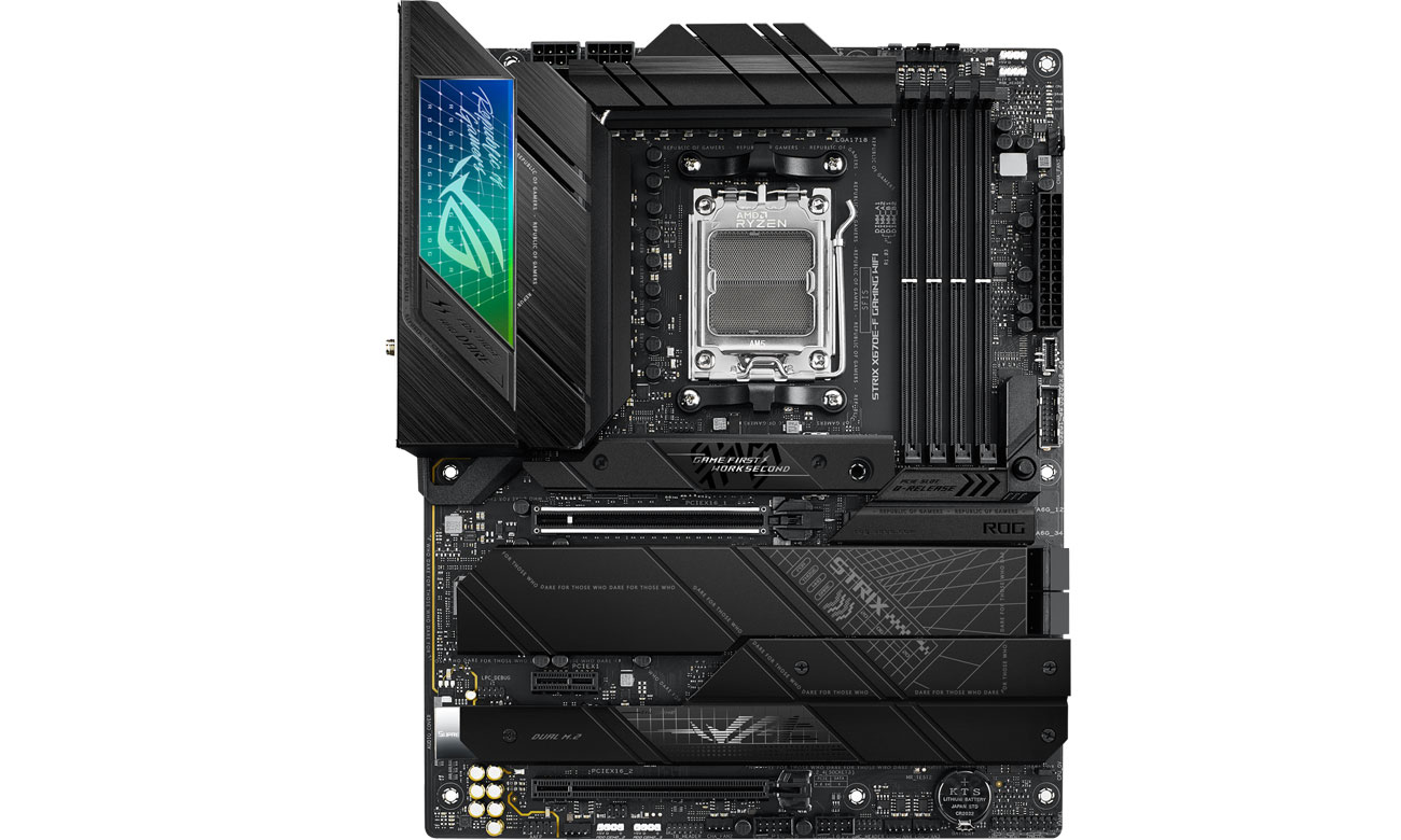 ASUS ROG STRIX X670E-F GAMING WIFI Chłodzenie