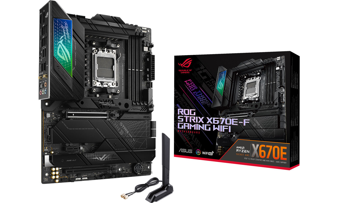ASUS ROG STRIX X670E-F GAMING WIFI Płyta główna box