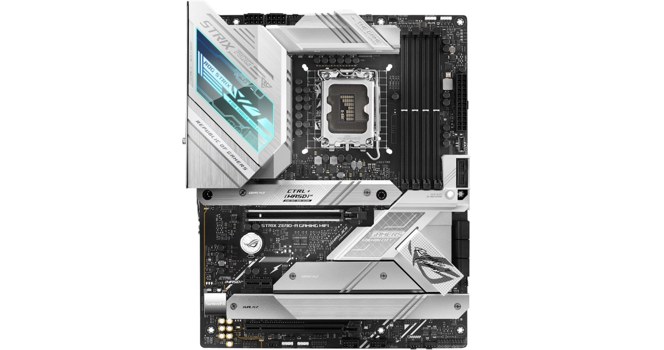 ASUS ROG STRIX Z690-A GAMING WIFI DDR5 Chłodzenie
