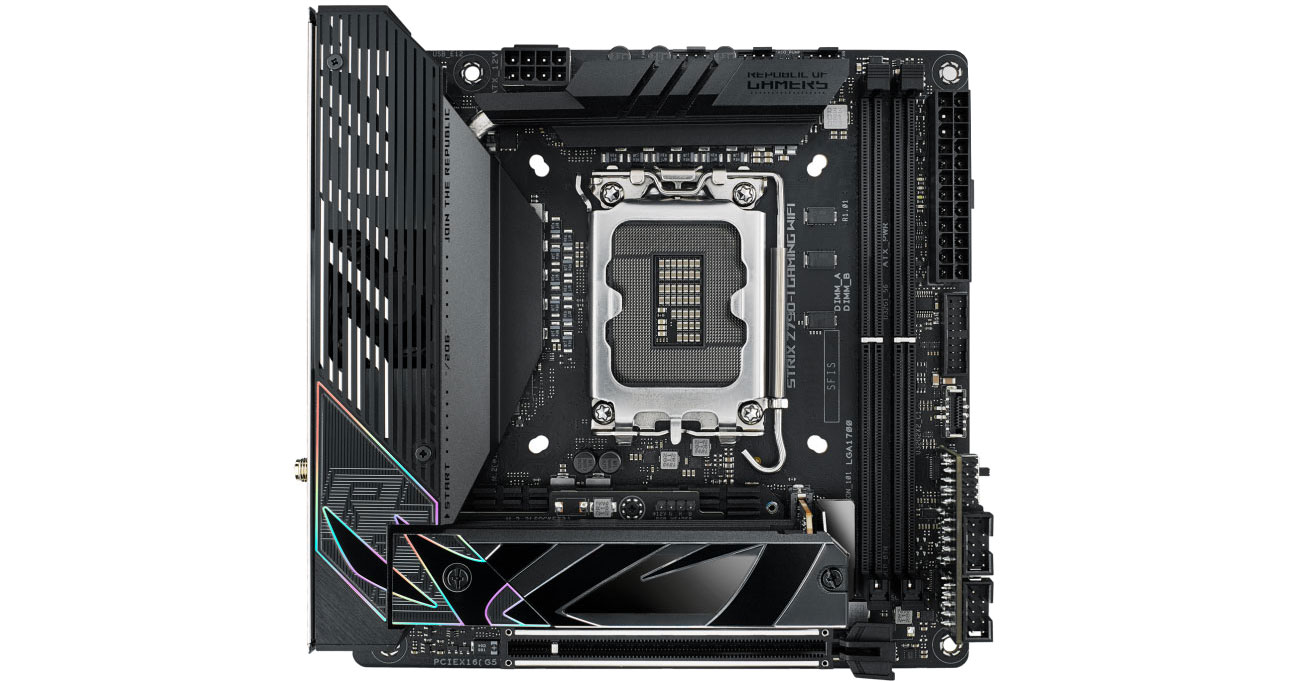 ASUS ROG STRIX Z790-I GAMING WIFI Anschlüsse