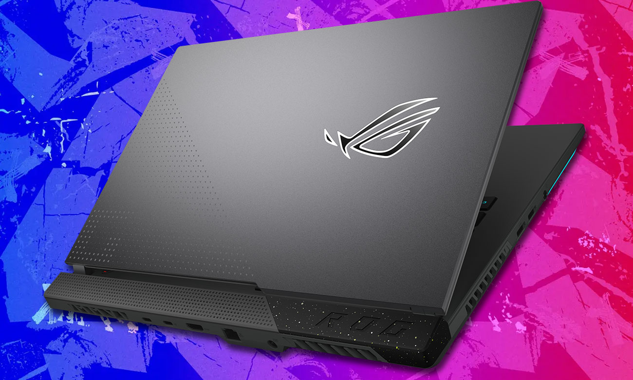 ASUS ROG Strix G17 pokrywa matrycy