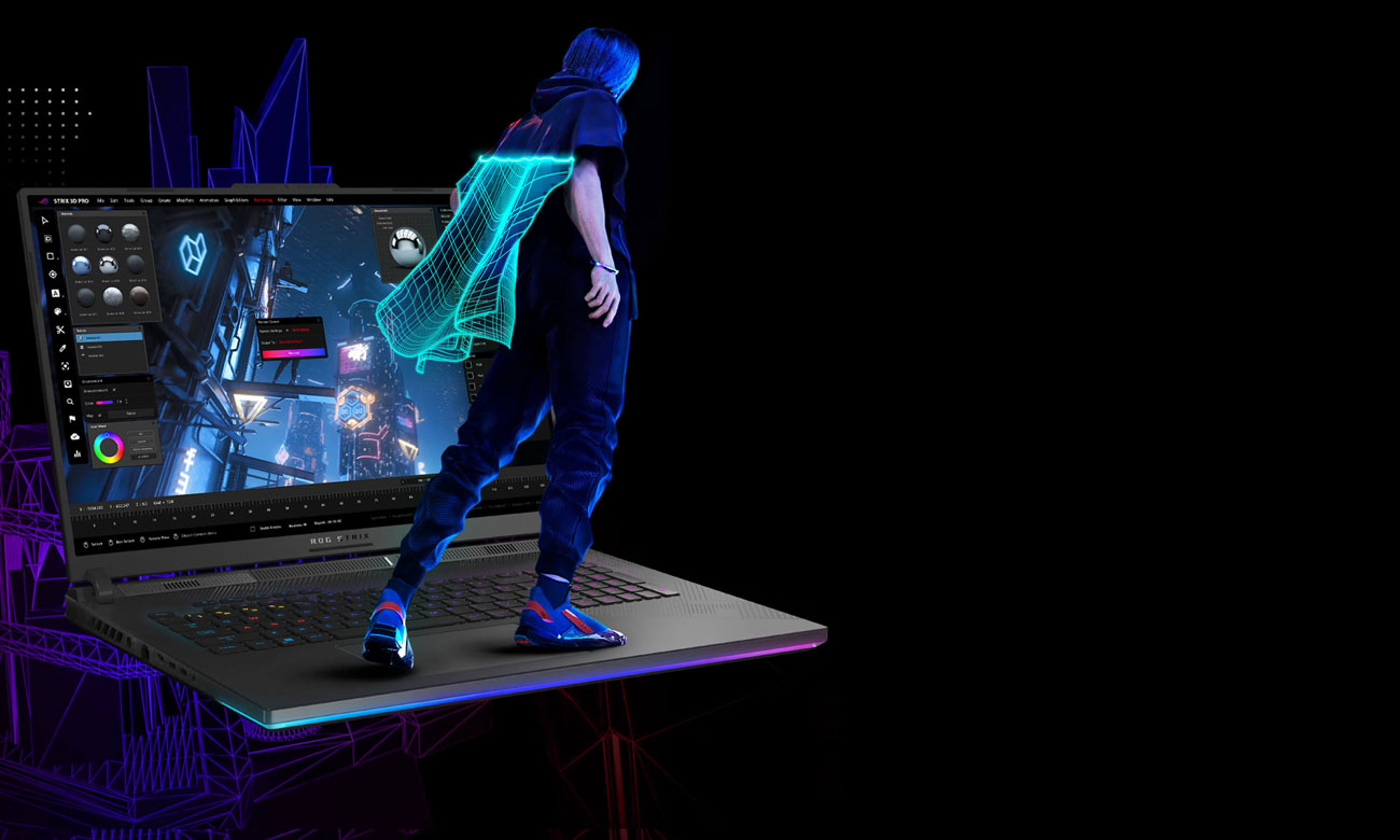 ASUS ROG Strix SCAR 18 wydajność w aplikacjach