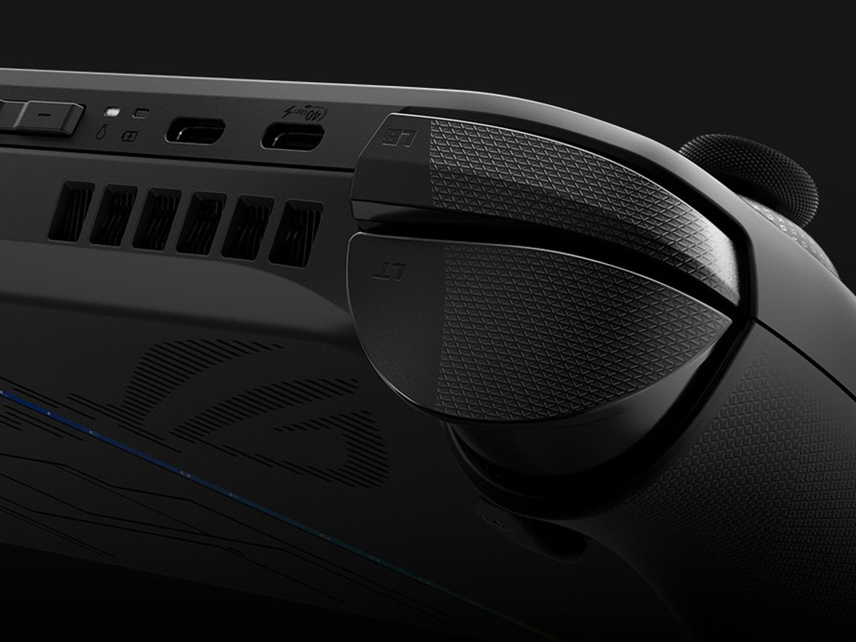 Mobile Konsole ASUS ROG Xbox ALLY X - Mehr Kontrolle dank Impuls-Triggern