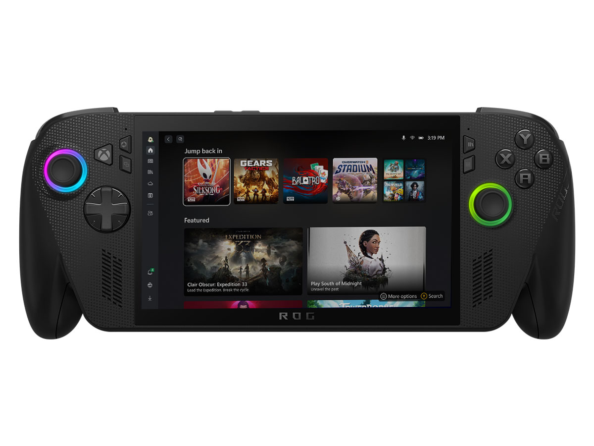 Mobile Konsole ASUS ROG Xbox ALLY X - Frontansicht