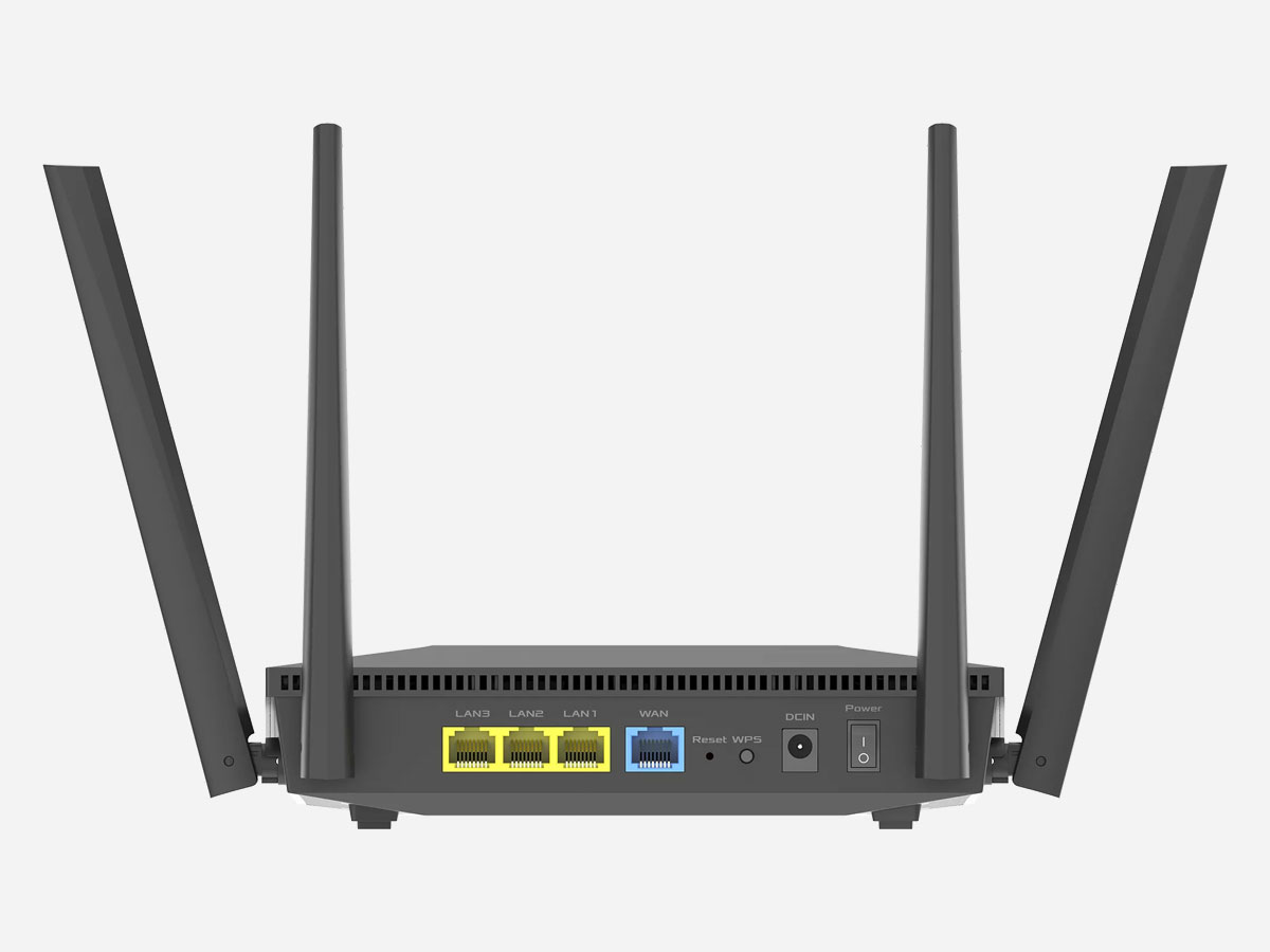 ASUS RT-AX52 Rückansicht