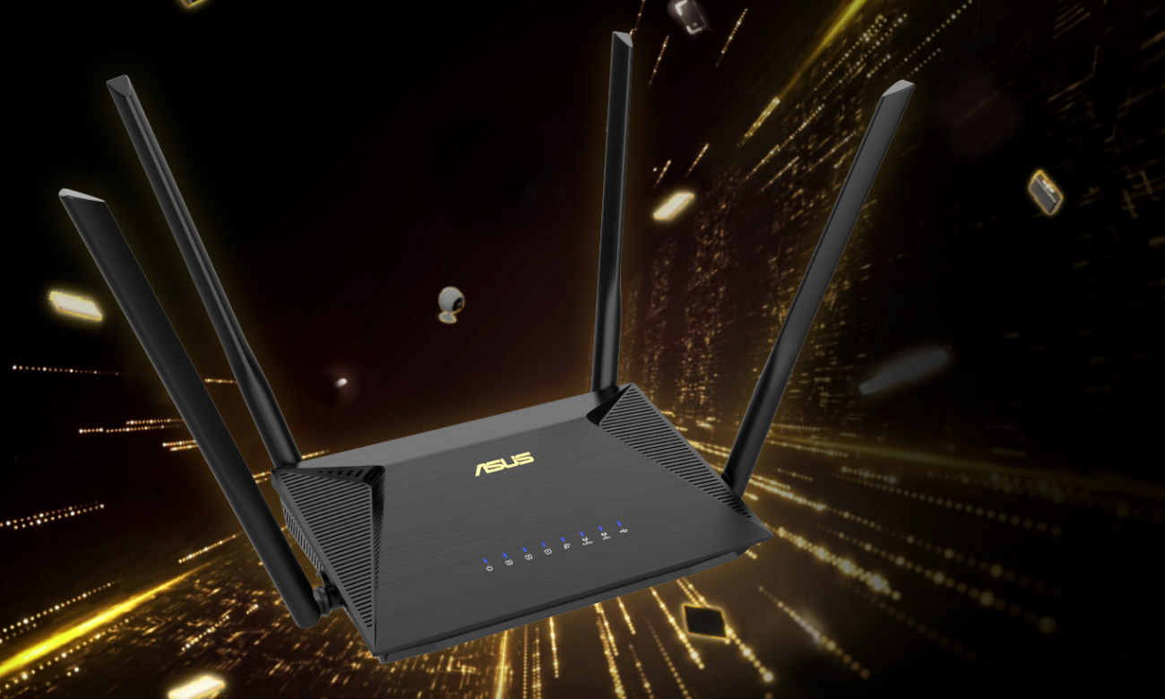 ASUS RT-AX53U AX1800 Dual Band WiFi 6 kabellos Router
