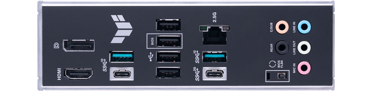 ASUS TUF GAMING B650-PLUS Porty