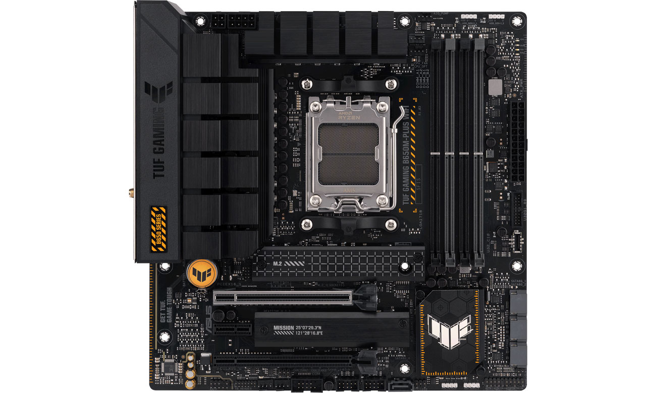 ASUS TUF GAMING B650M-PLUS WIFI Chłodzenie