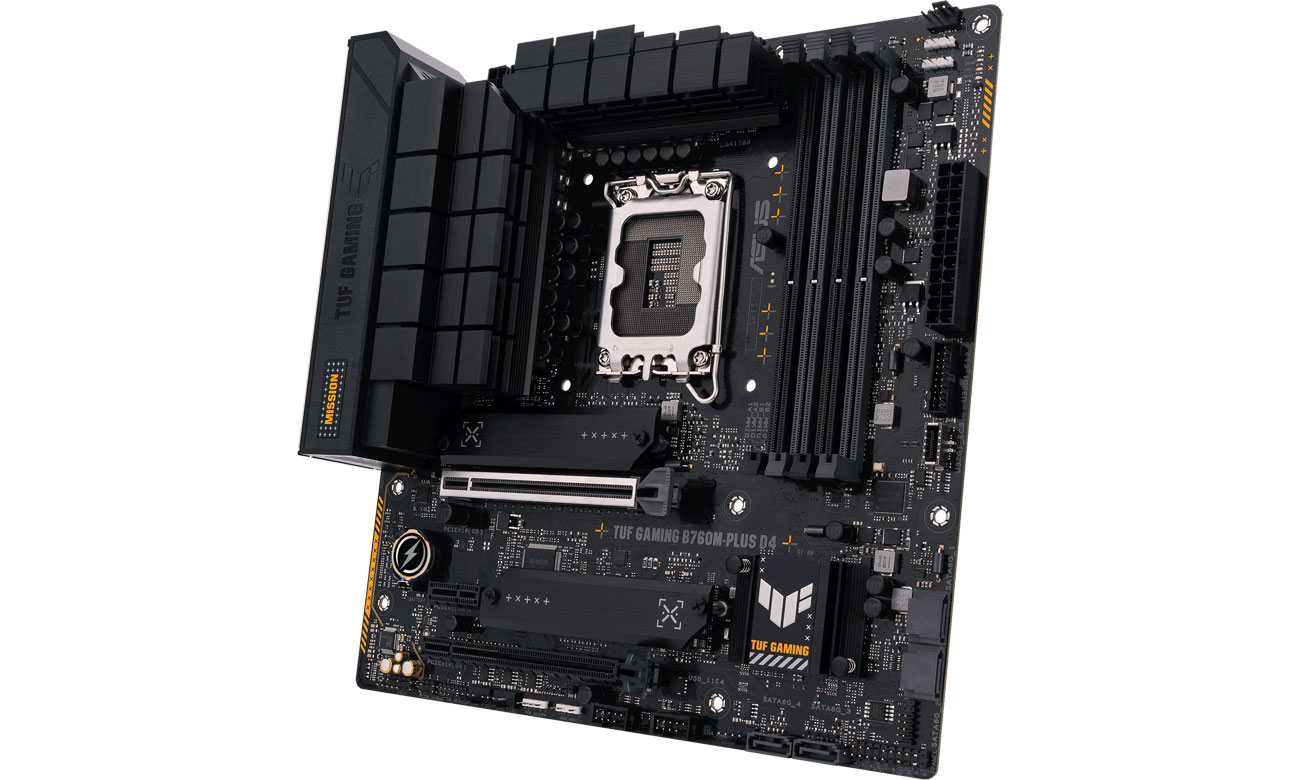 ASUS TUF GAMING B760M-PLUS DDR4 Connections