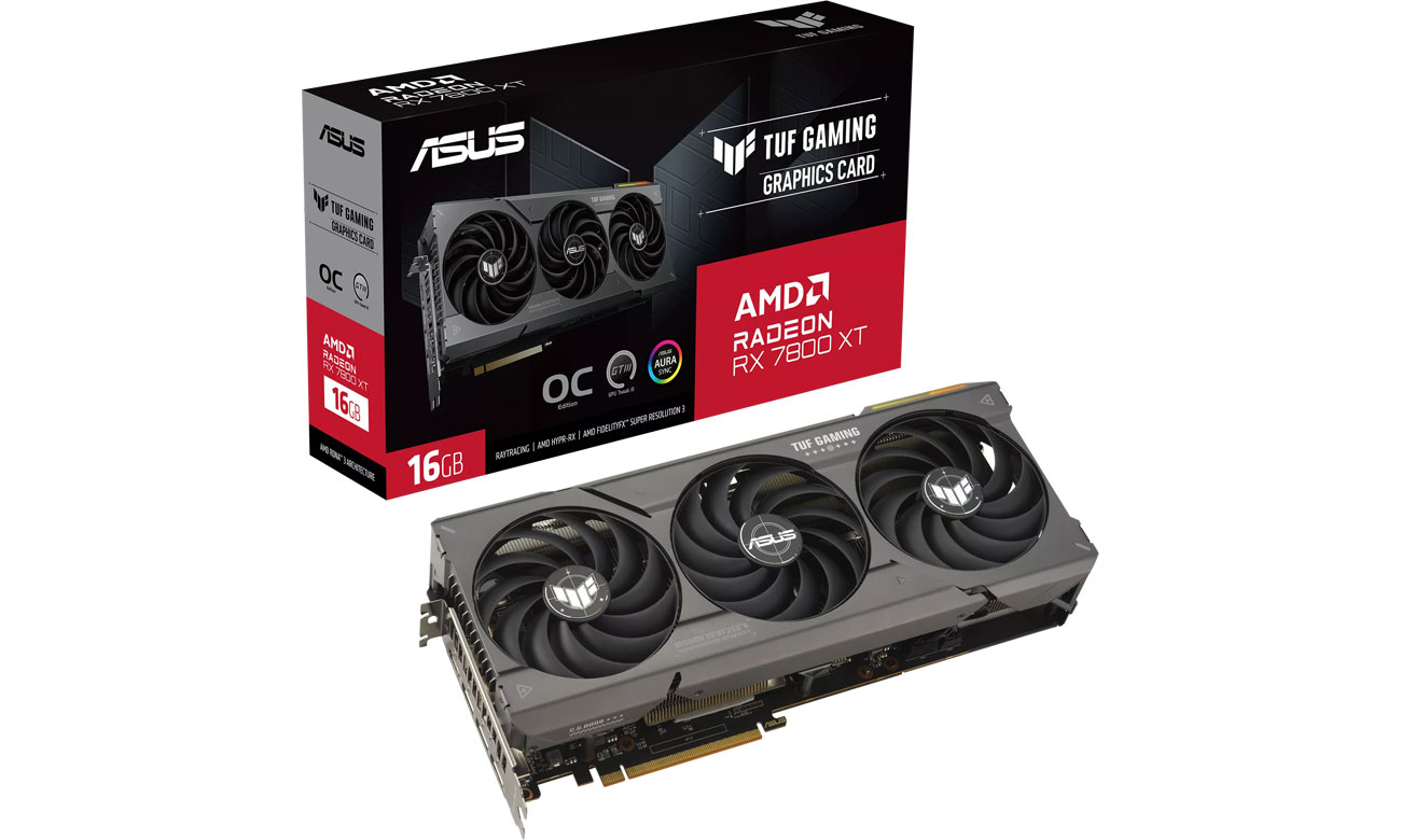 ASUS Radeon RX 7800 XT TUF Gaming 16 GB GDDR6