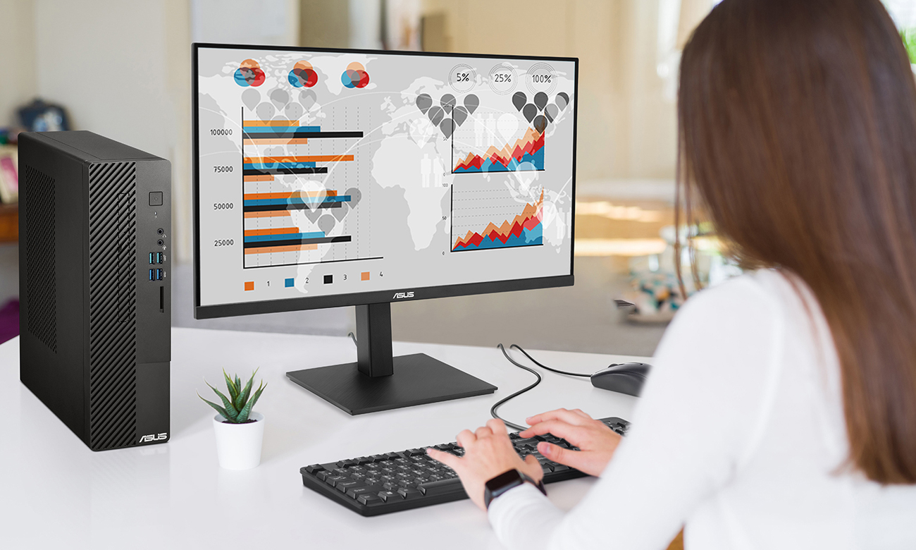 ASUS VA27UQSB prezencja