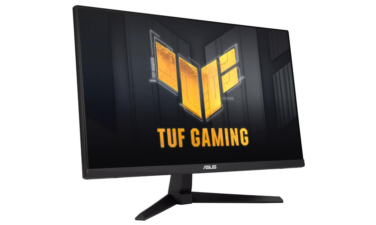 ASUS TUF Gaming VG259Q3A Ansicht von vorne im Winkel