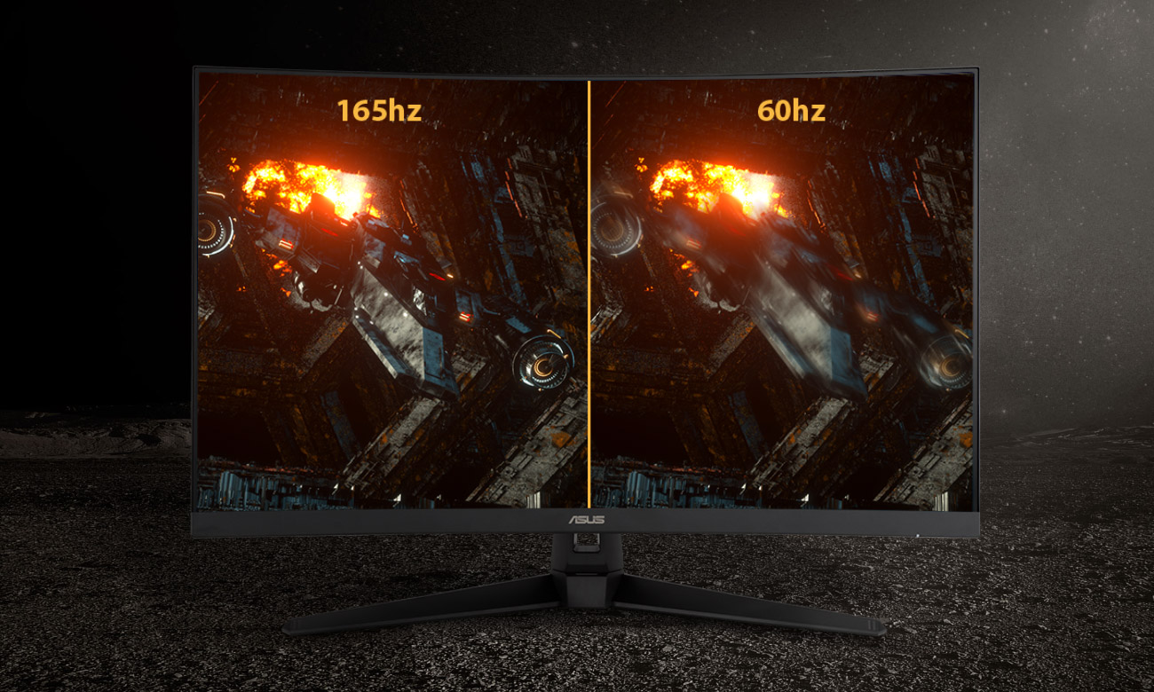 Częstotliwość odświeżania 165 Hz