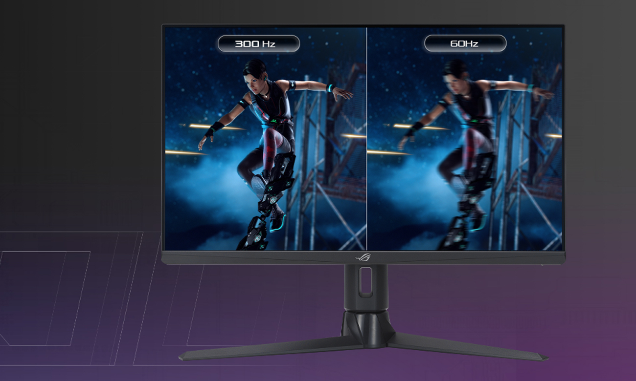 Bildwiederholrate von 300 Hz