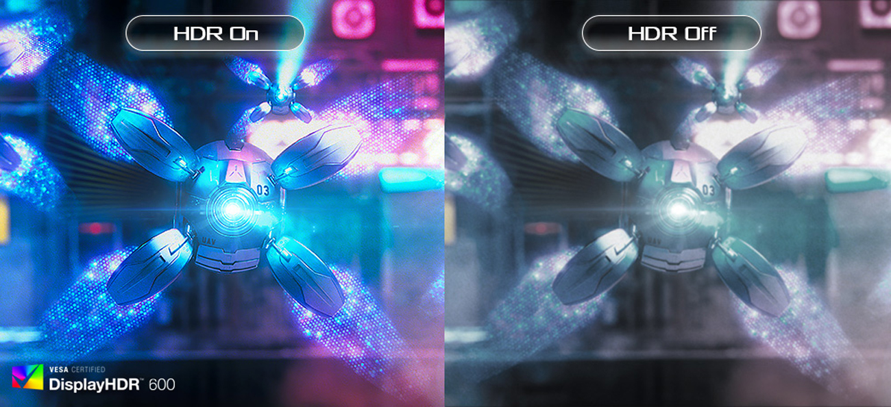 Hoher Dynamikbereich