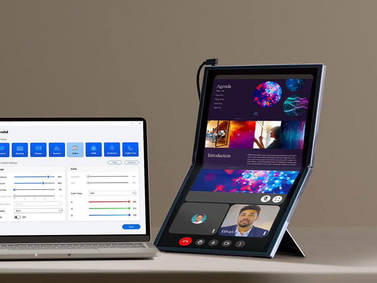 ASUS ZenScreen Fold OLED MQ17QH