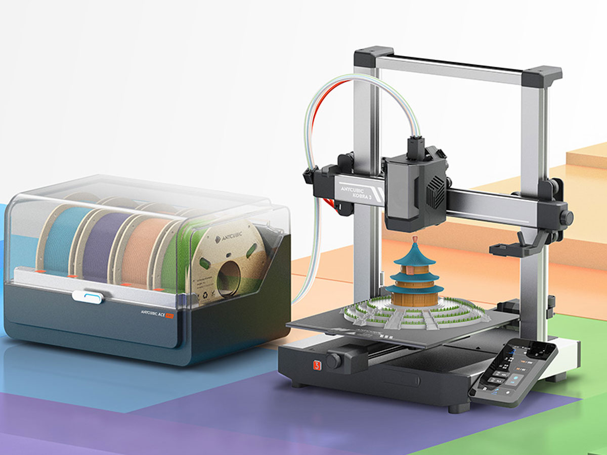 Drukarka 3D Anycubic Kobra 3 Max Combo