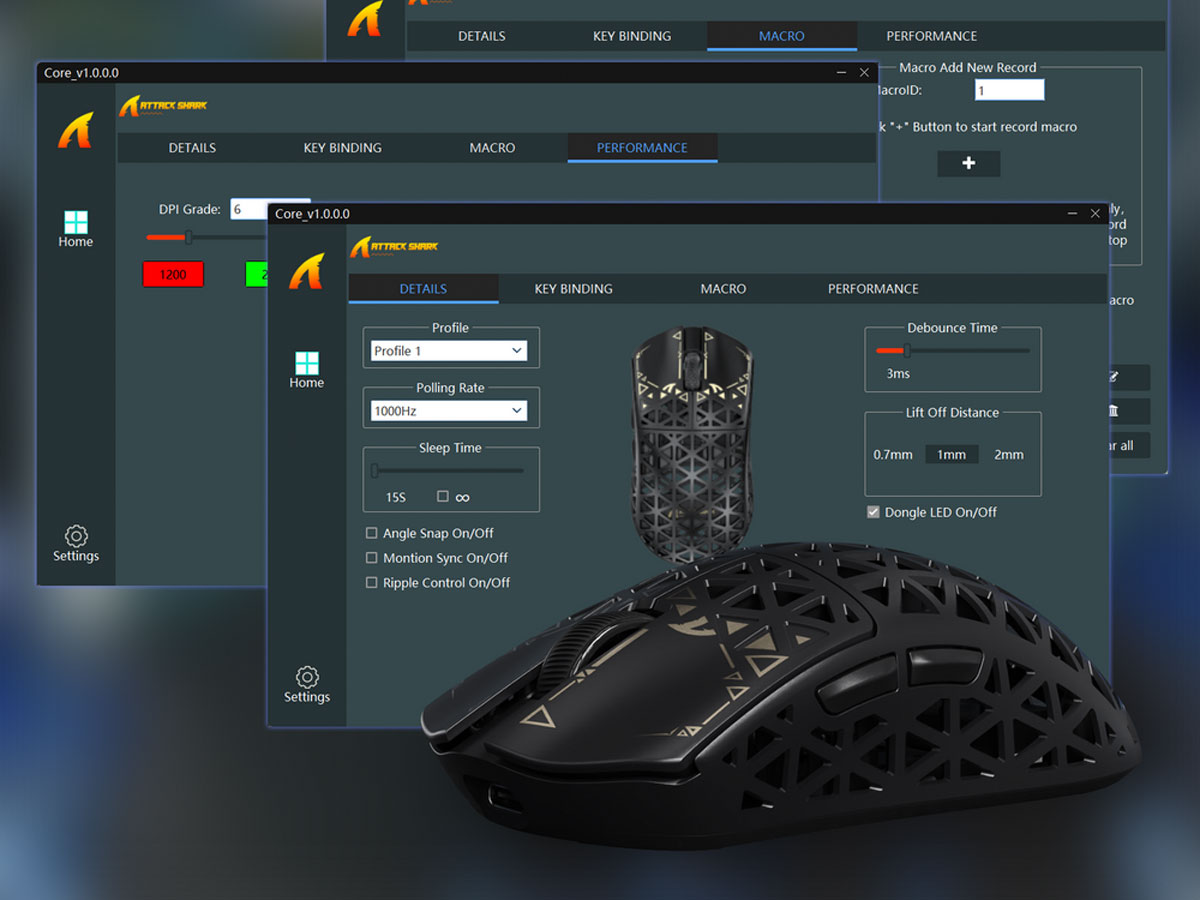 Attack Shark R5Ultra schwarz
