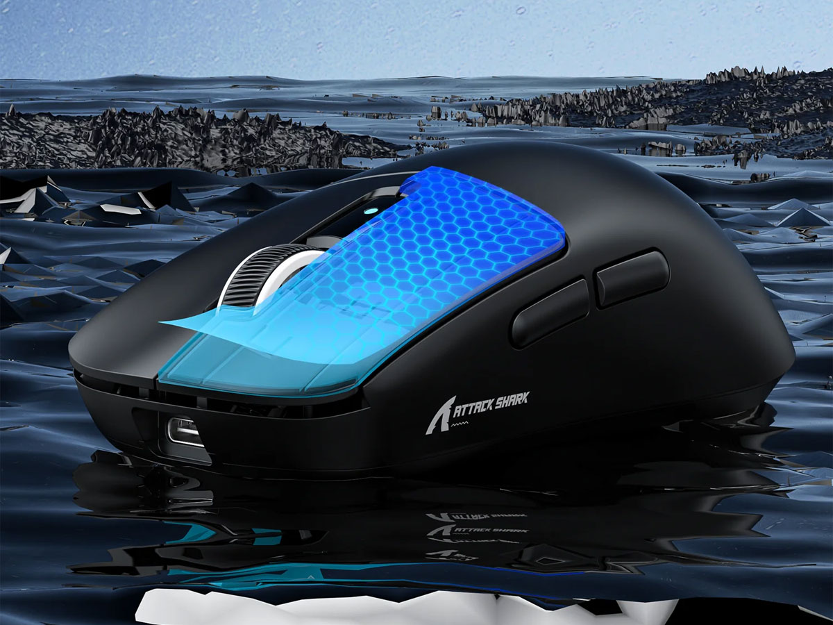 Attack Shark R6 schwarz