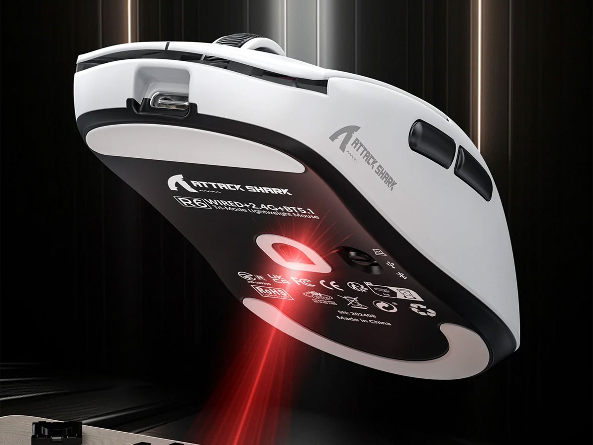 Attack Shark R6 schwarz