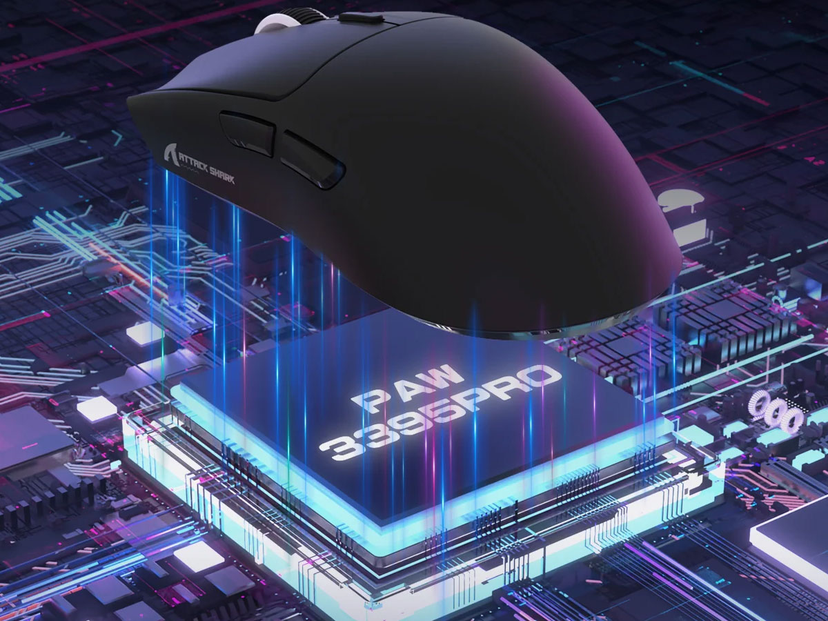 Attack Shark X1 schwarz