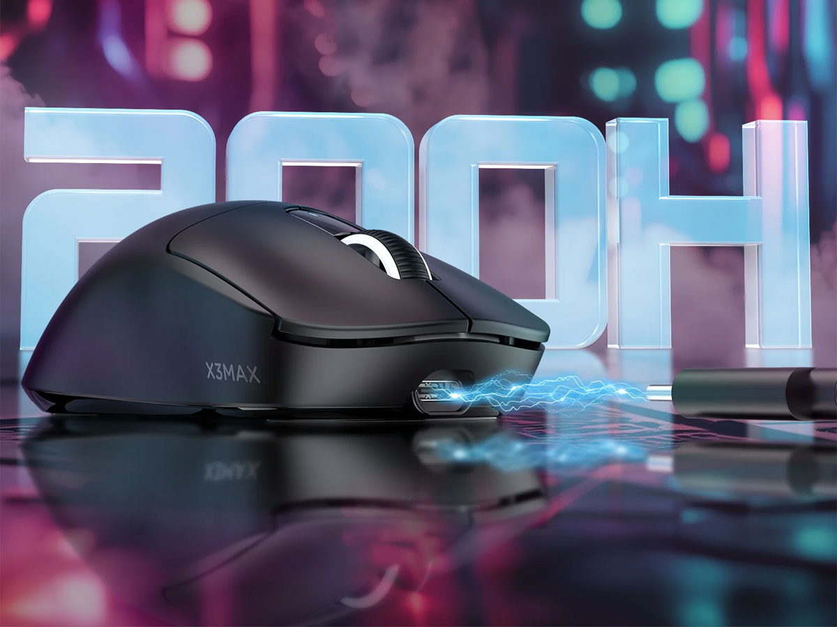 Attack Shark X3MAX schwarz