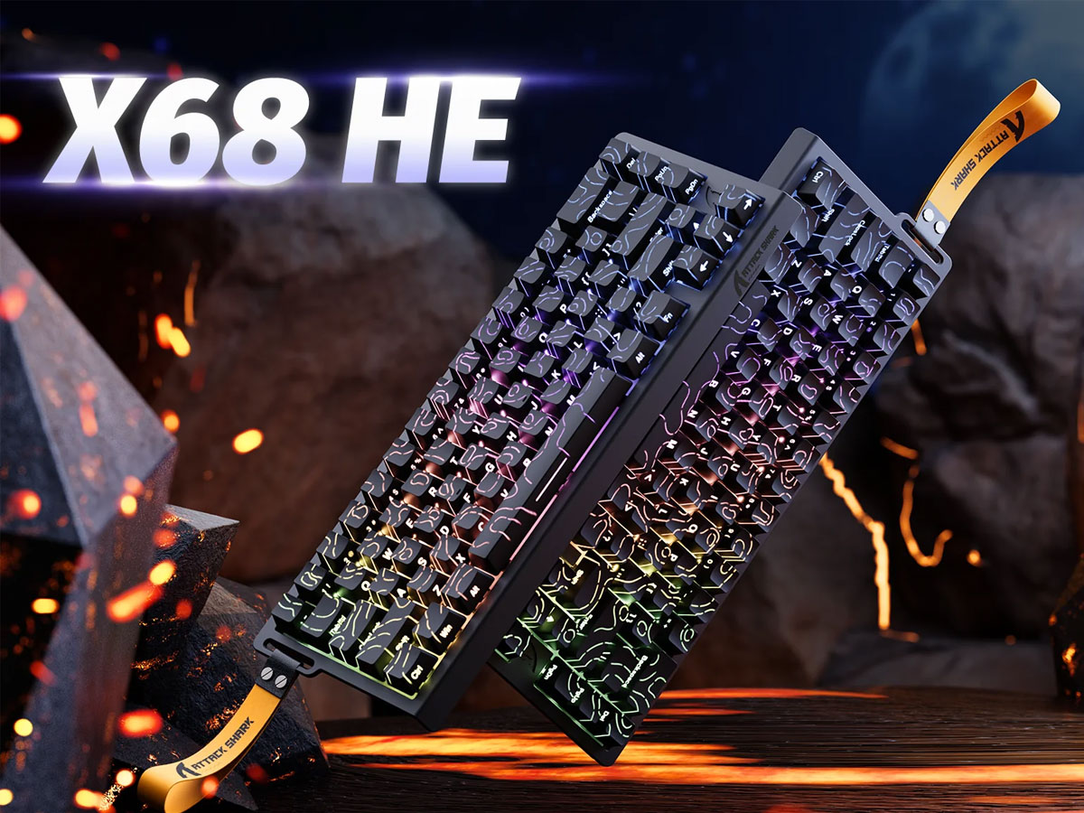 Attack Shark X68 HE schwarz