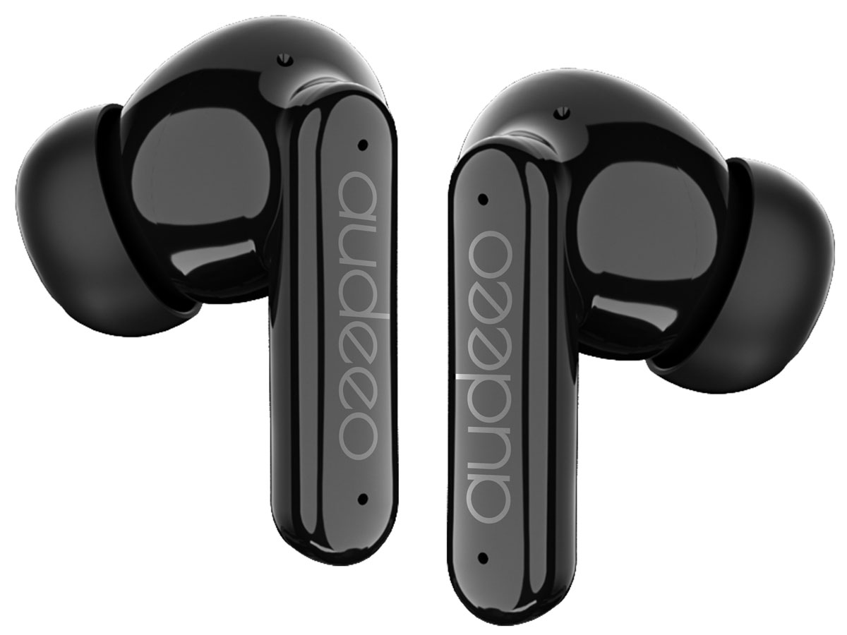 Drahtlose Kopfhörer Audeeo TWS LED Schwarz - Ansicht der linken und rechten Kopfhörer
