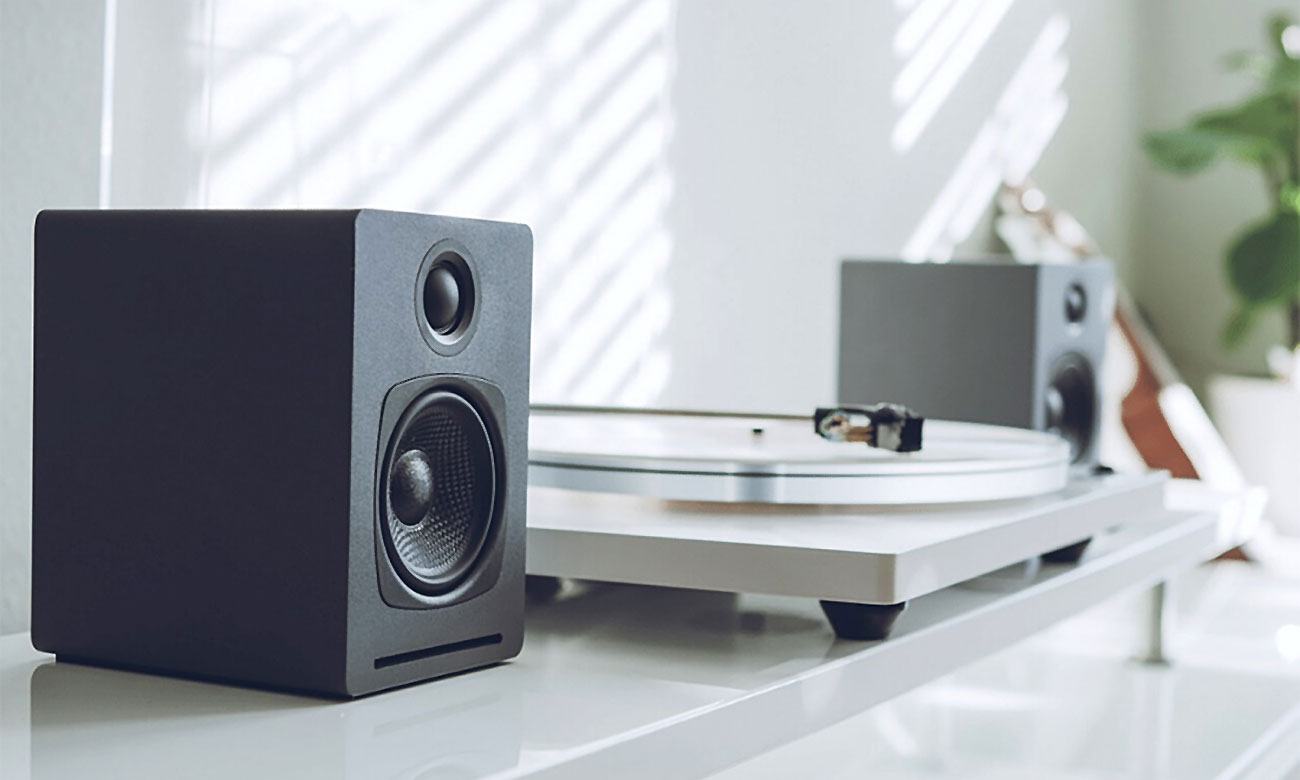 Audioengine A1-MR Głośniki przy gramofonie