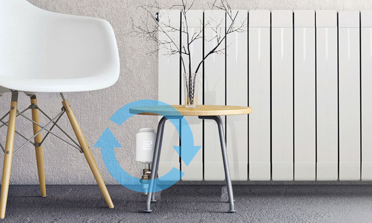 Intelligenter Thermostatkopf Avatto Entkalkungsfunktion