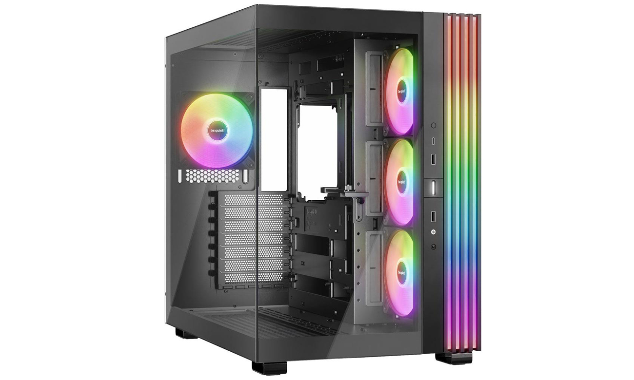 Gehäuse be quiet! Light Base 600 LX Black