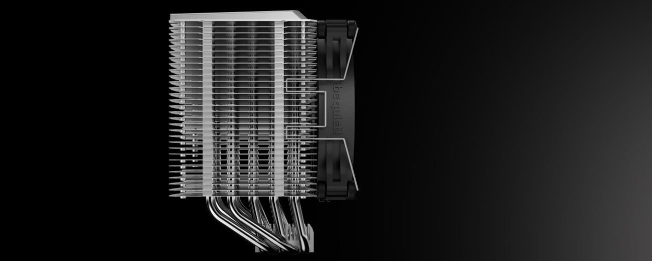 Der Kühler für leise luftgekühlte Systeme BE QUIET Shadow Rock 3 120mm