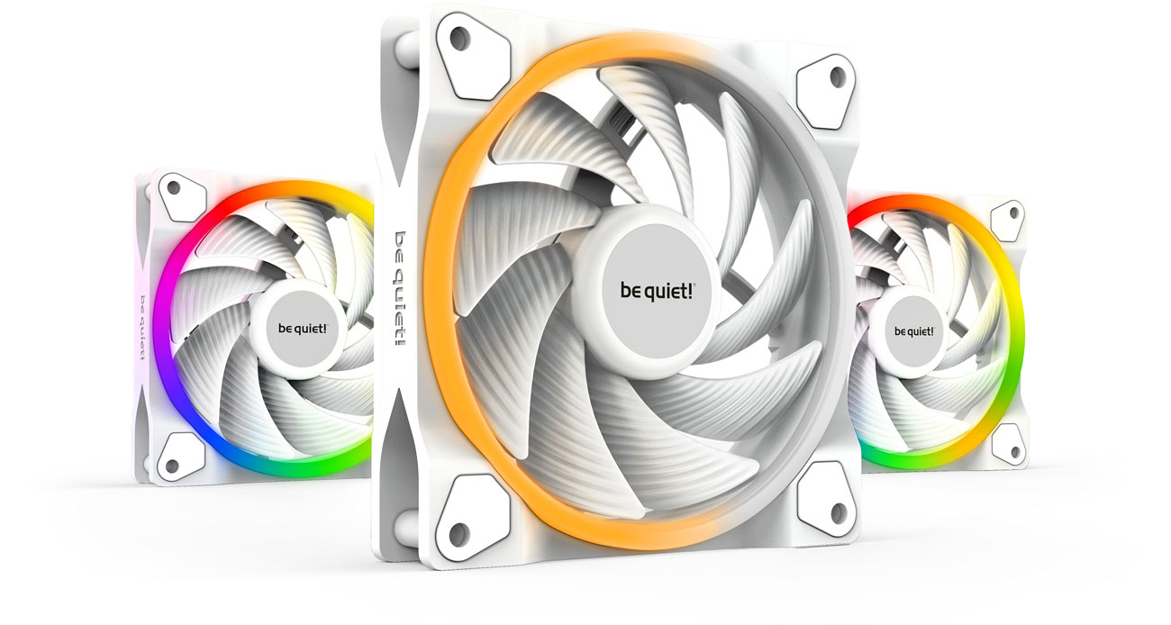 be quiet! Light Wings White 120 PWM high-speed Triple-Pack