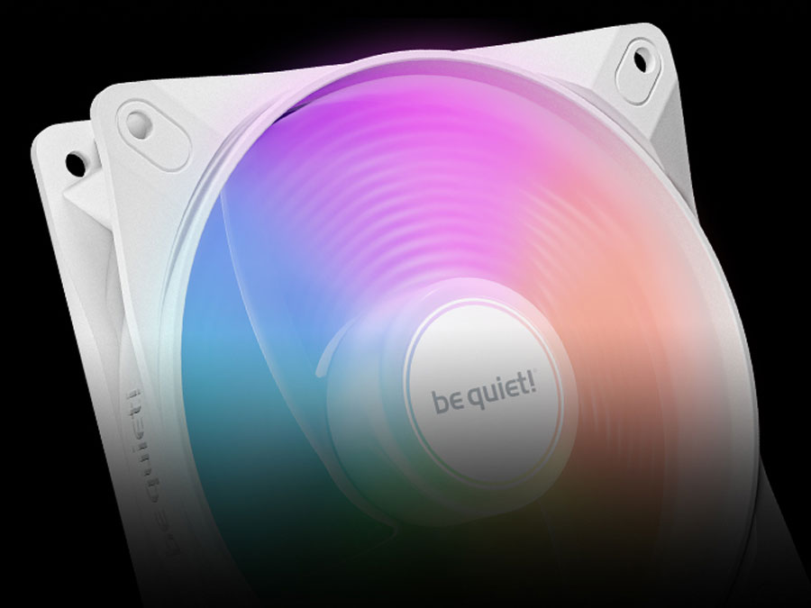 be quiet! Light Wings LX 120 PWM Reverse White