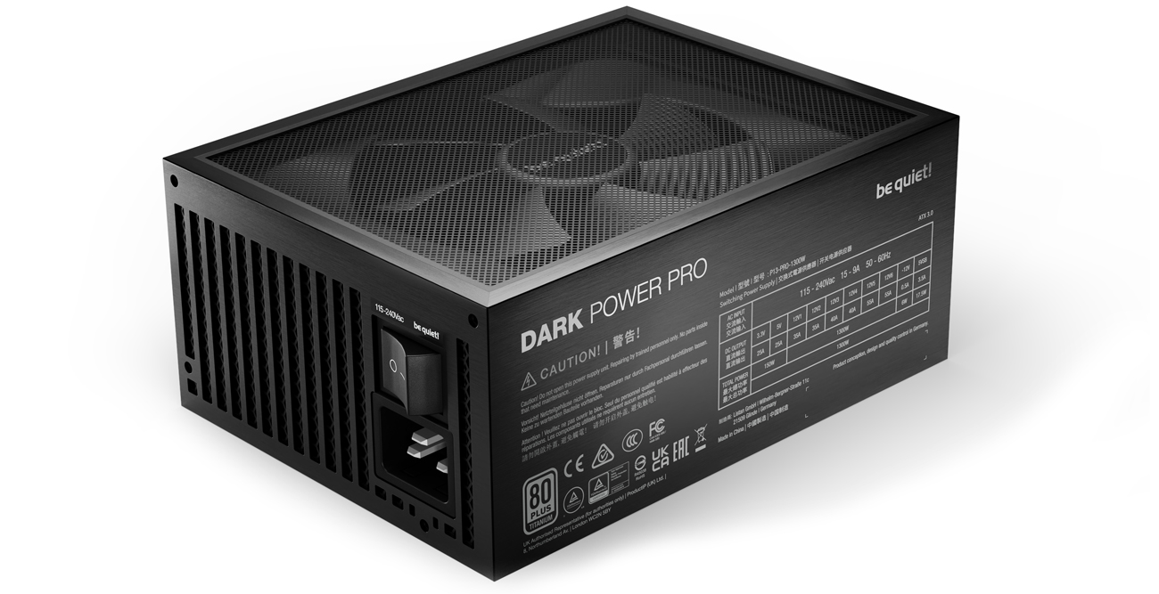 be quiet! DARK POWER PRO 13 Lüfter