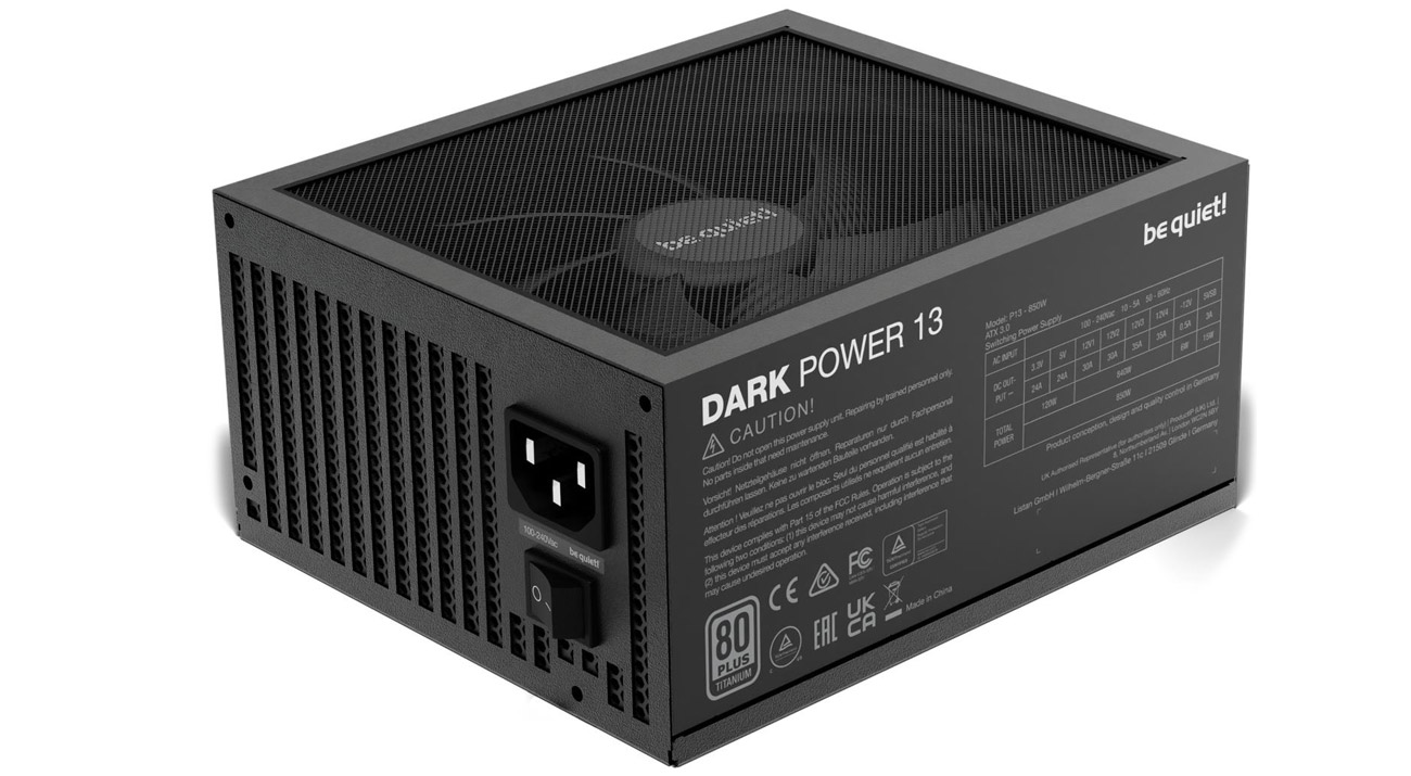 be quiet! DARK POWER 13 parametry