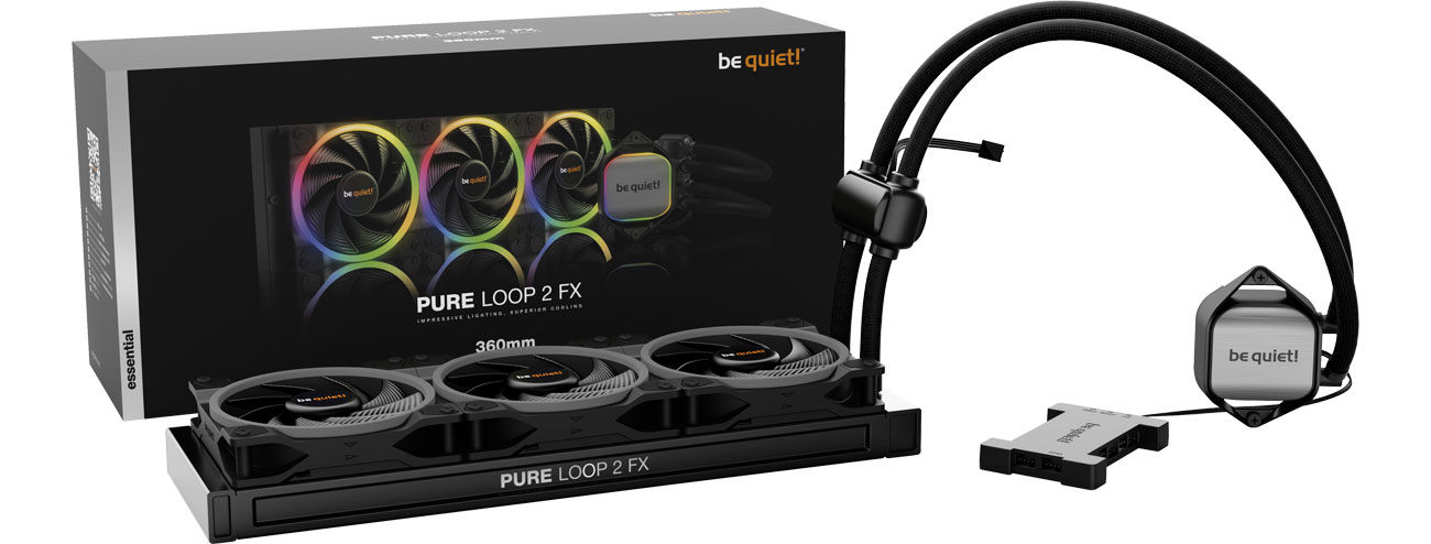 be quiet! Pure Loop 2 FX 360 3x120mm Verpackung