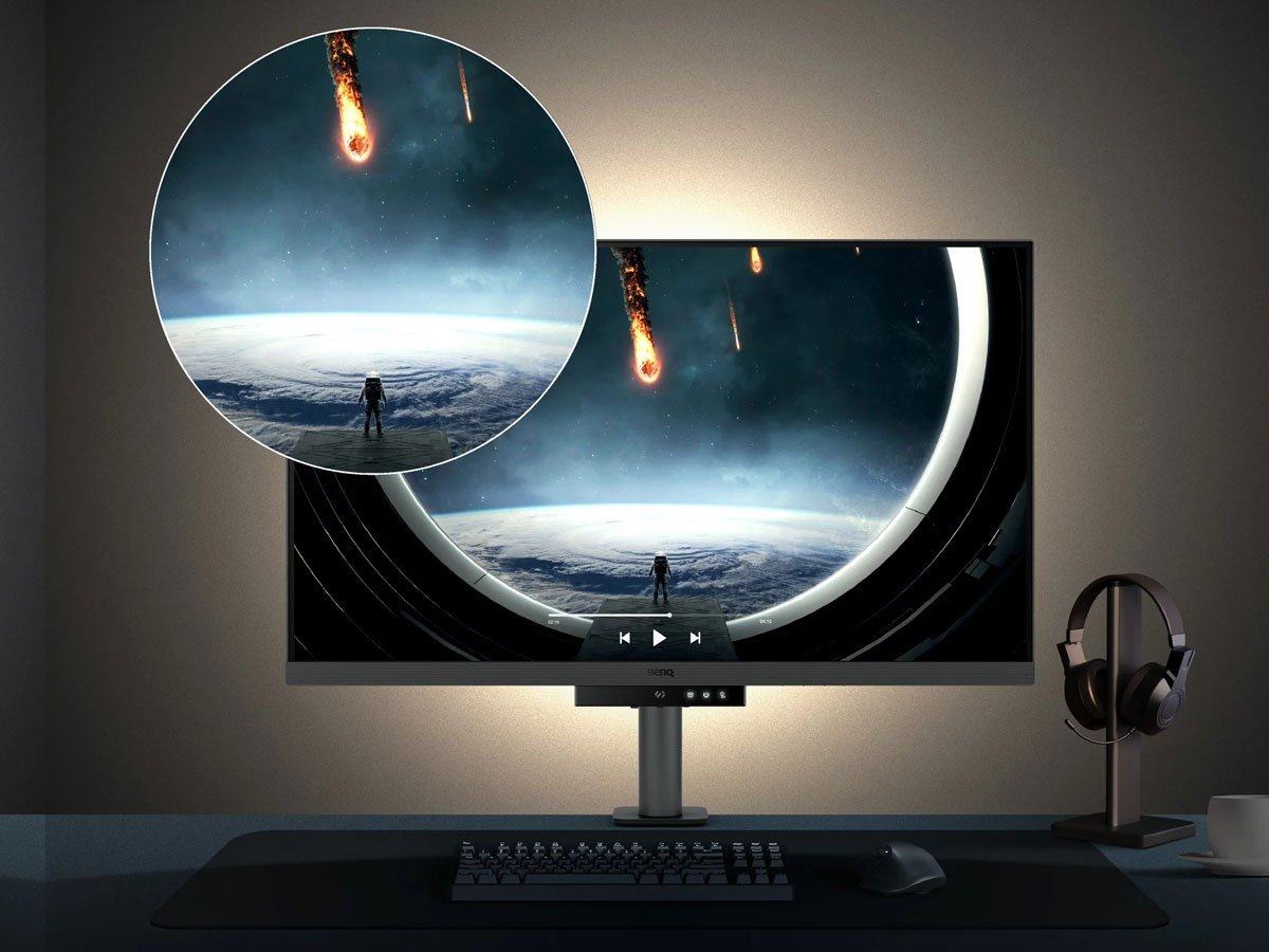 Monitor für Programmierer BenQ RD320UA - Lifestyle-Grafik