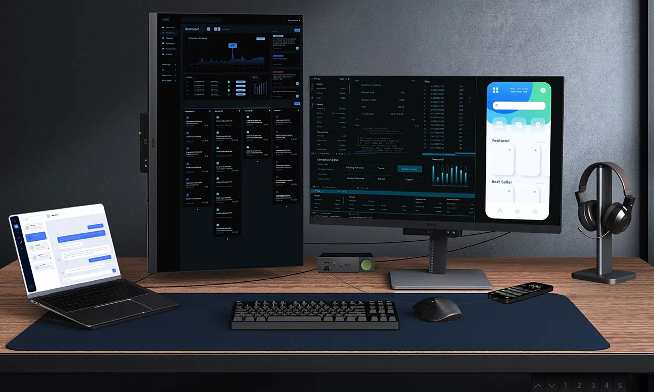 Monitor für Programmierer BenQ RD320UA - Lifestyle-Grafik