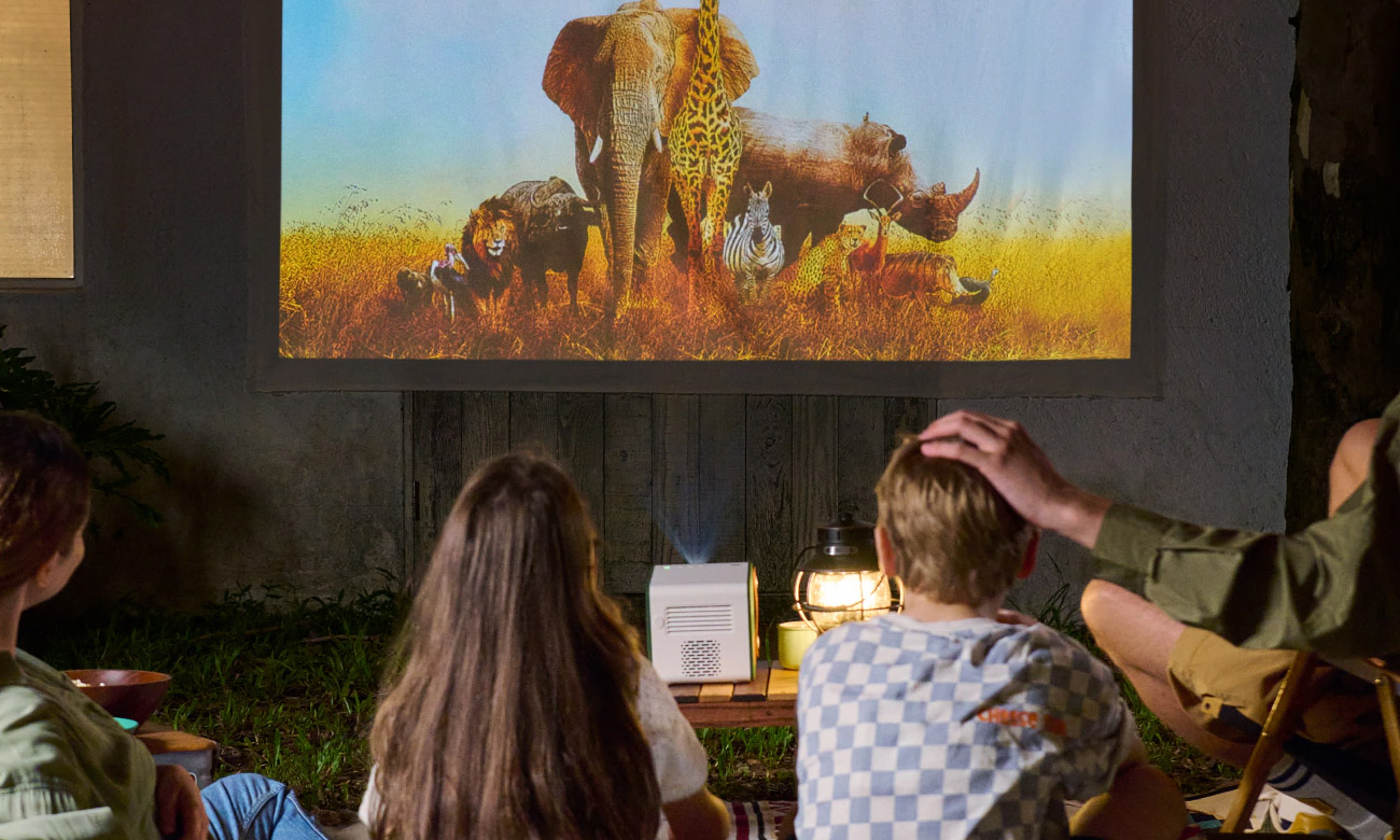 Ein Projektor - unendlicher Spaß