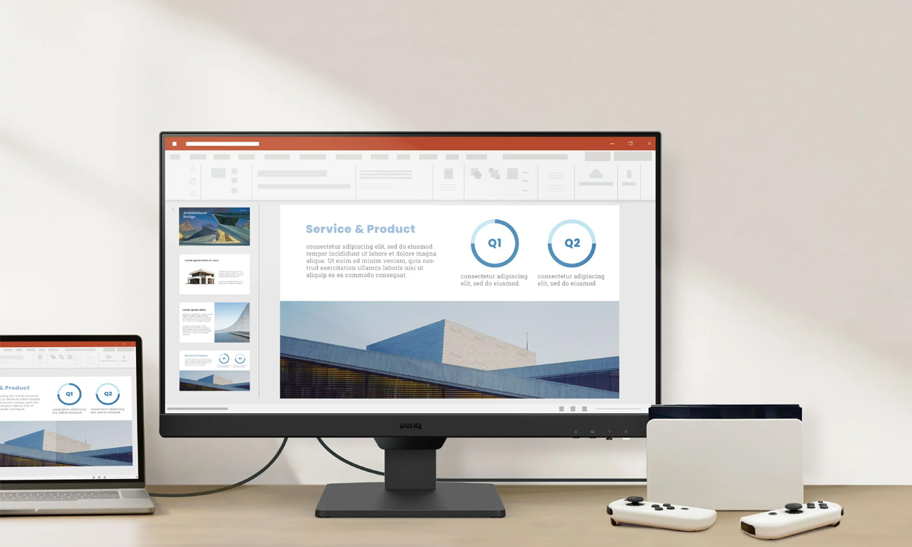 Monitor BenQ GW2490 Aussehen