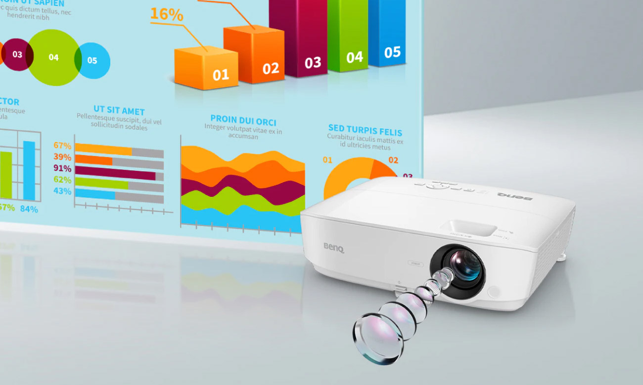 BenQ MW536 DLP-Projektor