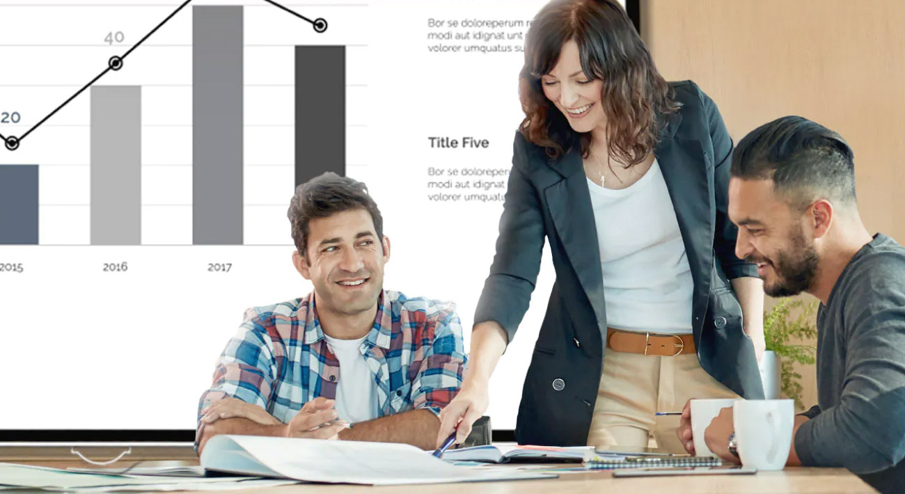 Kombination aus Klarheit und präzisen Farben